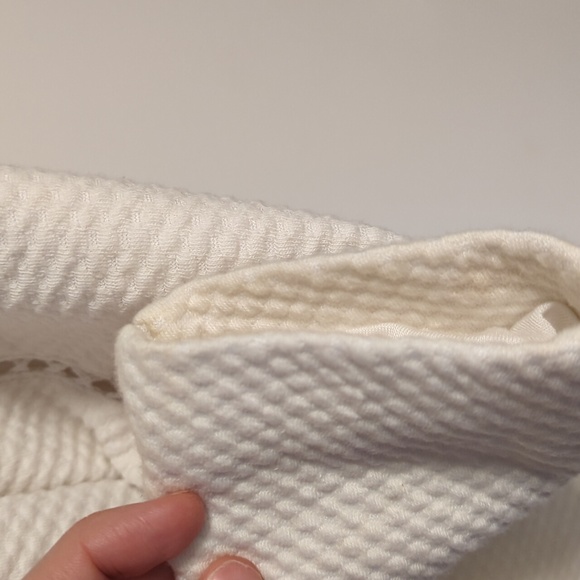 *DONATED*Rebecca Taylor white knit zip-up blazer - Picture 7 of 9